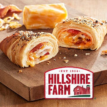 Hillshire Farm® Stuffed Croissant Chicken Breast, Colby Jack Cheese and Bacon