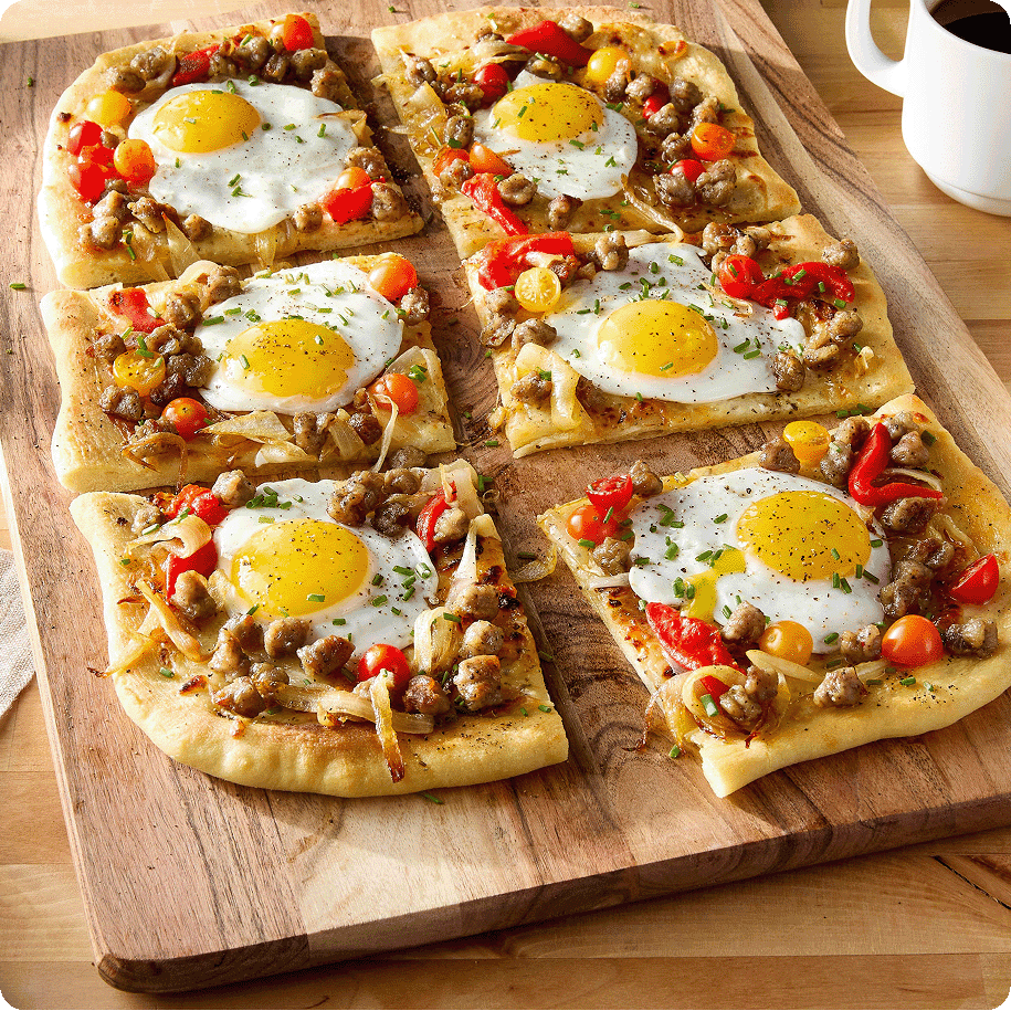 Breakfast Pizza 
