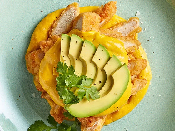 Peruvian-Style Chicken Tender Causa Recipe