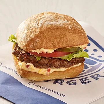 Pimento Cheese Steak Burger Recipe