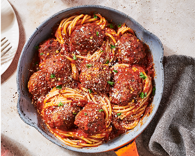 Spaghetti and Meatballs
