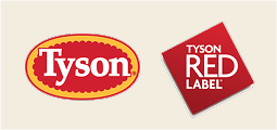 Tyson Logo and Tyson Red Label Logo