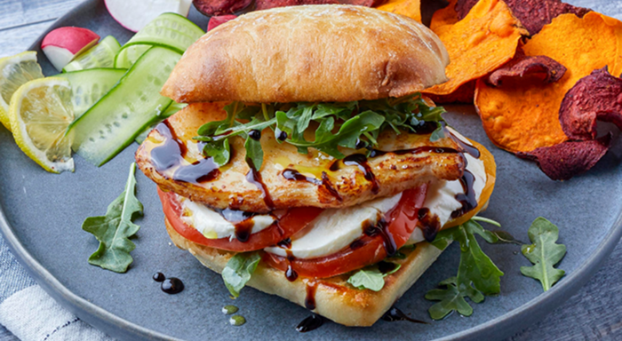 Grilled chicken sandwich