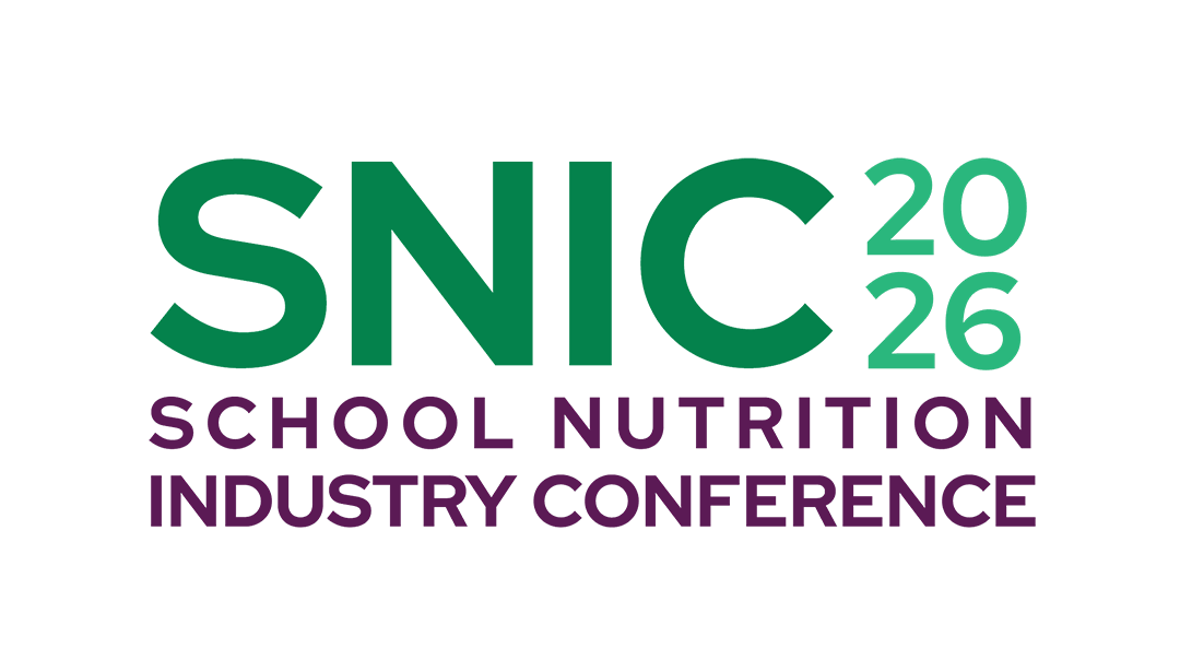 School nutrition industry conference logo