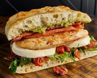 Bay Area Chicken Pesto Sandwich