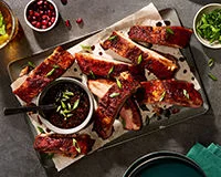 Pomegranate Molasses Pork Baby Back Ribs Recipe