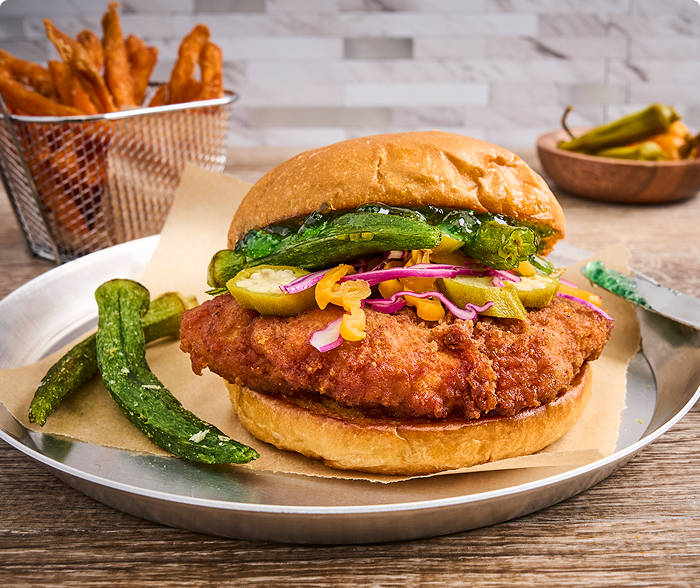 Southern Heat Breaded Chicken Sandwich 