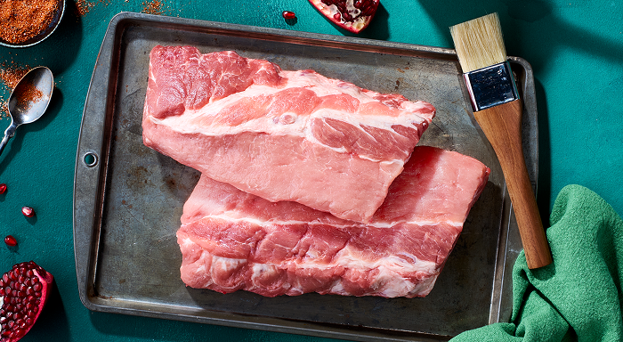 Pork baby back ribs