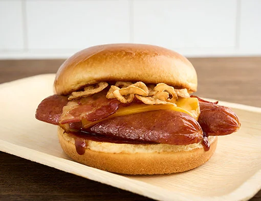 Rodeo Breakfast Sandwich on a Plate