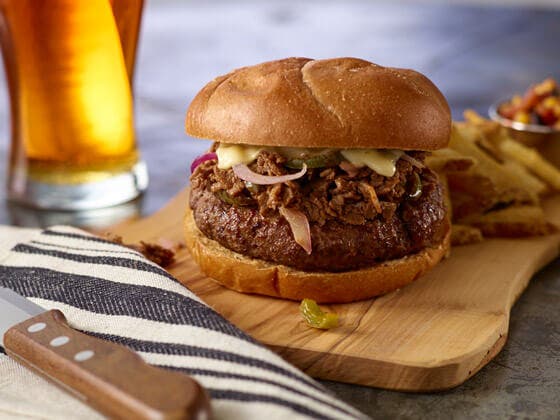 Image of Philly Steak Burger.