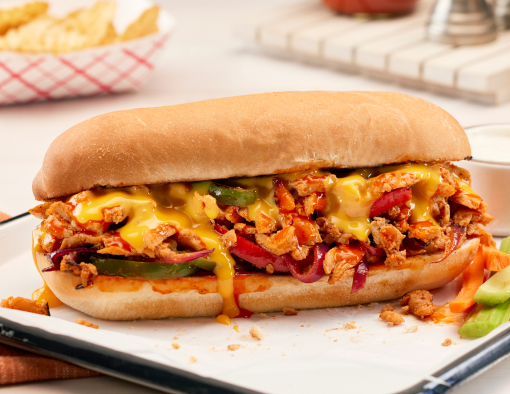 Buffalo Chicken Cheesesteak Sandwich