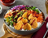 Gluten-Free Chicken Nuggets Bibimbap Recipe