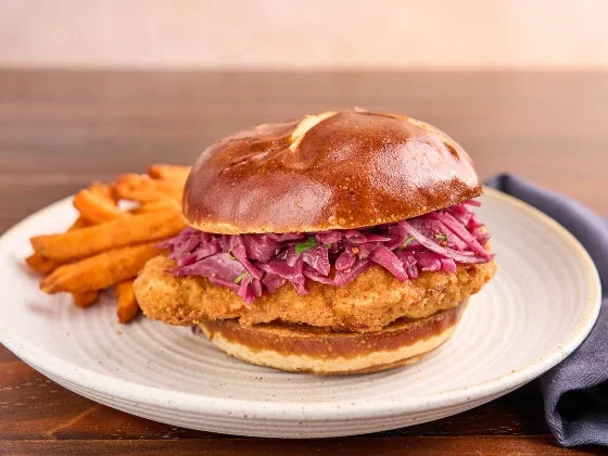 Crispy Chicken Schnitzel Sandwich Recipe