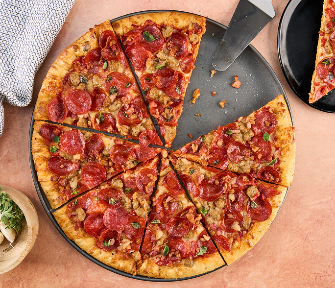 Triple Meat Classic Pizza