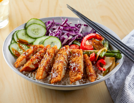 Korean BBQ Chicken Bowl Recipe