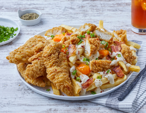 Chicken Tenders Poutine Recipe