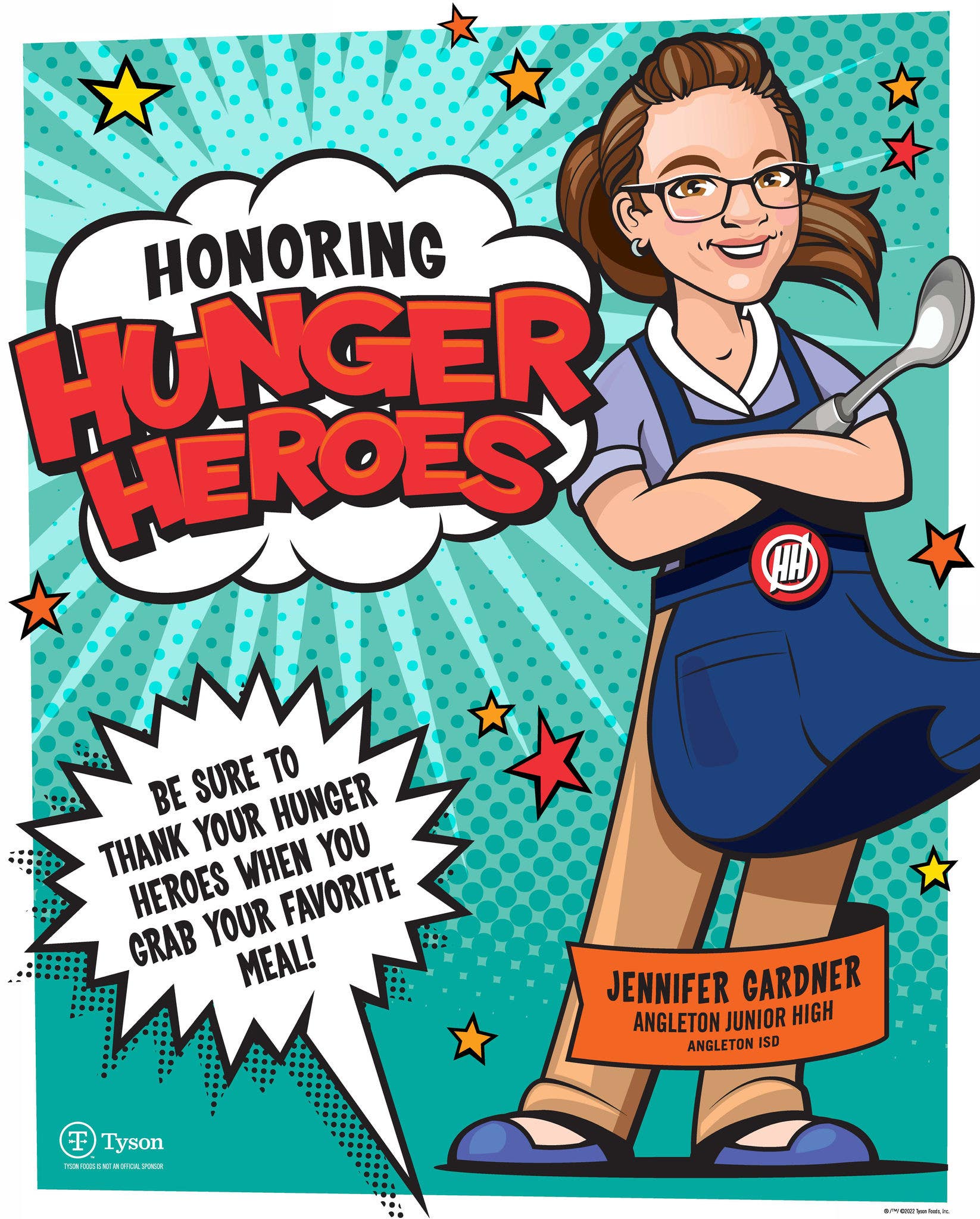 Lucinda Darby Hunger Hero