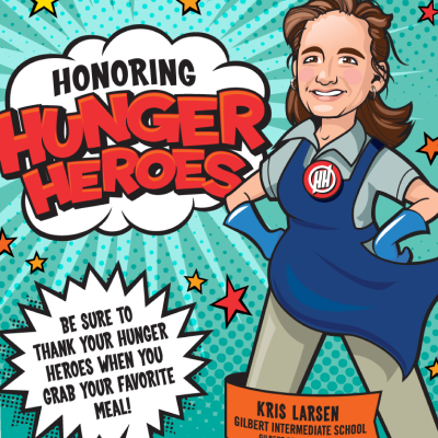 Hunger Hero Kris Larsen