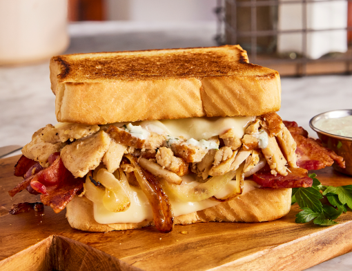 Bacon Ranch Cheesesteak Melt Recipe