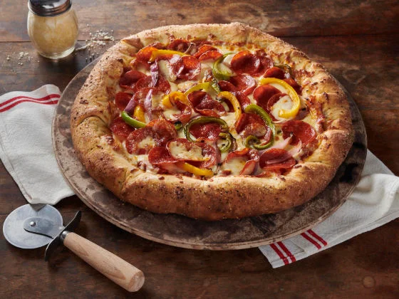 Pepperoni & Peppers Pizza Recipe