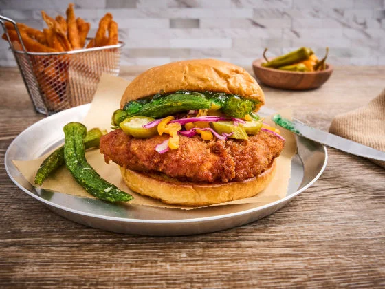 Southern Heat Breaded Chicken Sandwich Recipe
