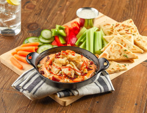 Buffalo Bacon Cheese Chicken Dip Recipe