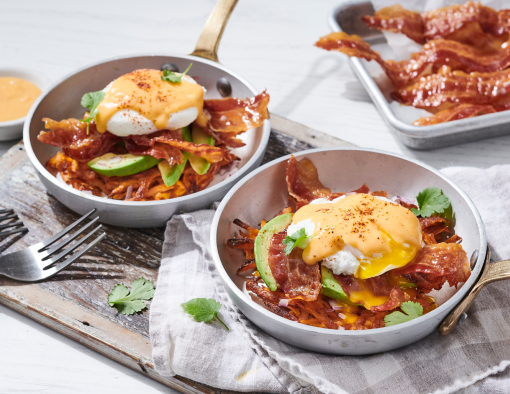 Smoky Sweet Potato Eggs Benedict Recipe
