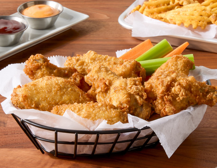Lightly Breaded Original Honey Bone-In Chicken Wing Sections