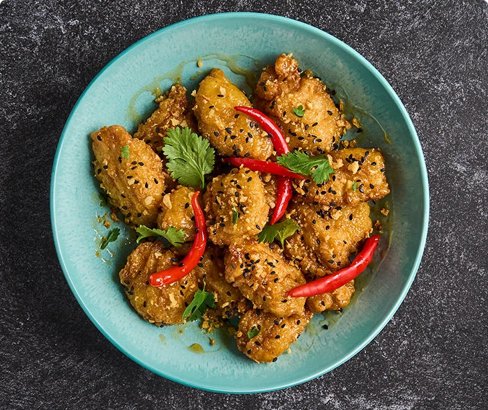 Spicy Honey Garlic Boneless Wings 