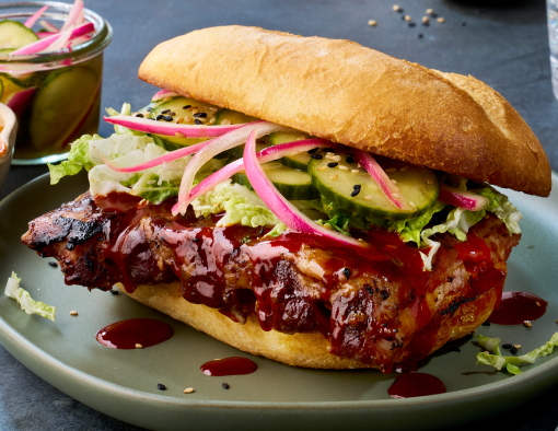 Gochujang Bulgogi Pork Rib Sandwich