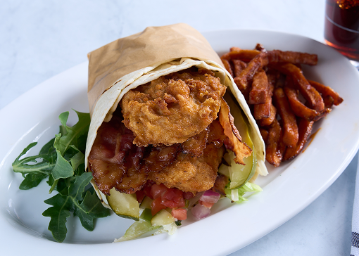 honey chicken tenderloins with applewood smoked bacon