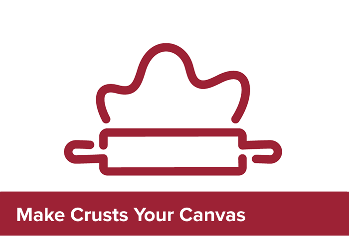 Make crusts you canvas