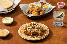 Southwest Chicken Tender Pita Handheld Recipe