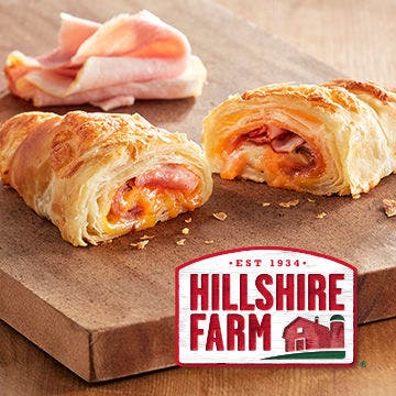 Hillshire Farm® Stuffed Croissant Ham & Cheddar Cheese