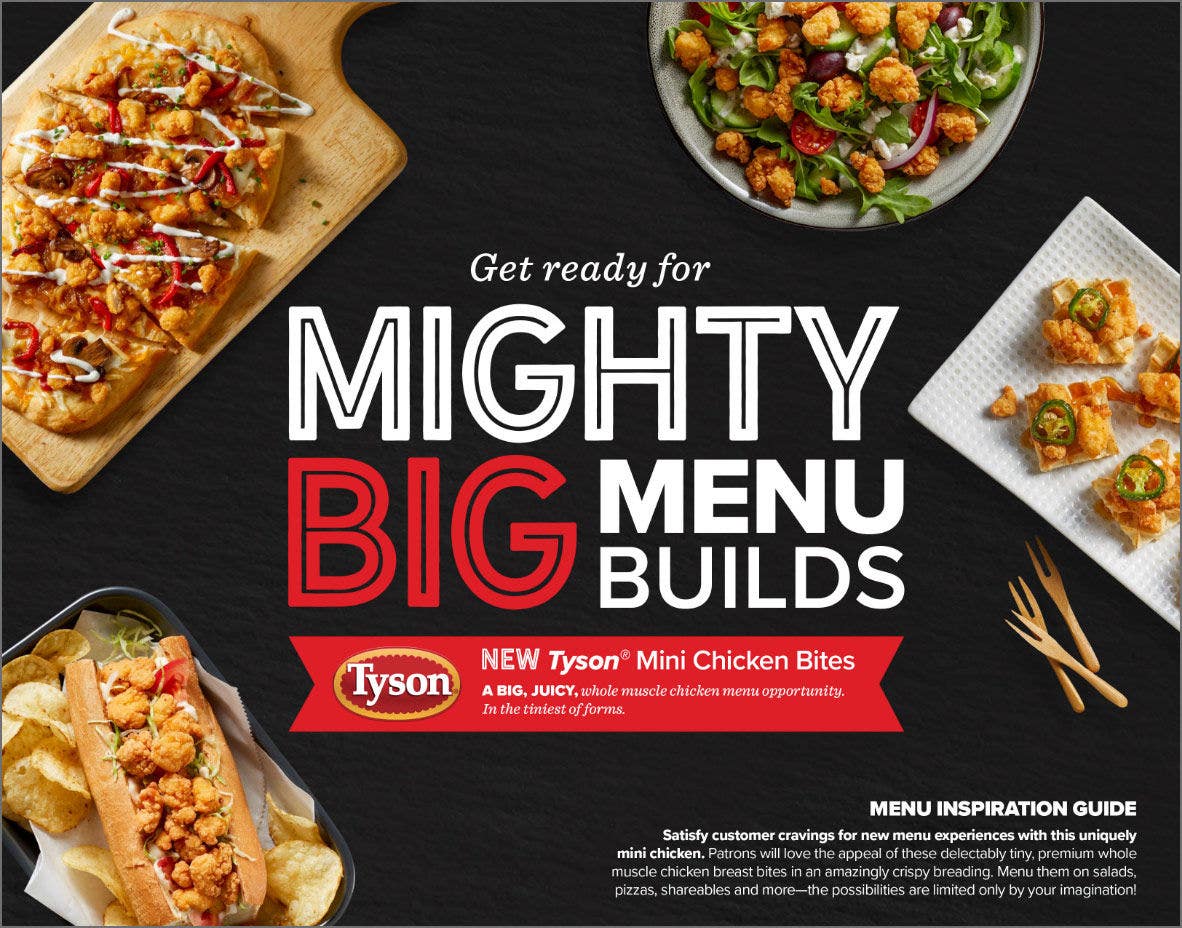 Mighty Big Menu Builds