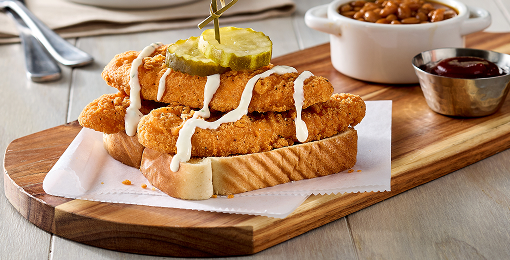 Unbreaded grilled diced chicken