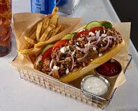 Greek Cheesesteak aka Gyro Hero Recipe