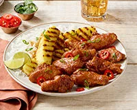 Pineapple Tamarind Bone-In Chicken Wings Recipe