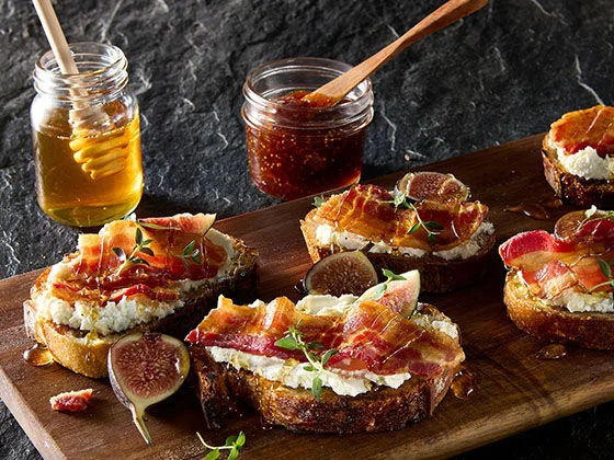 Bacon & Fig Toast Recipe