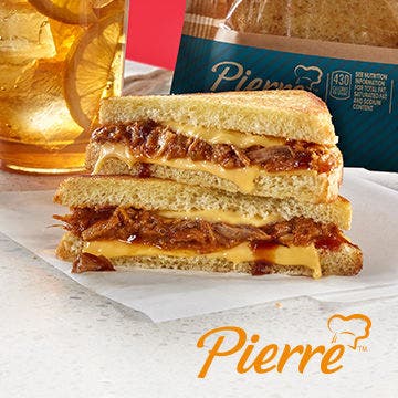 Pierre® Toasted BBQ Pulled Pork Melt