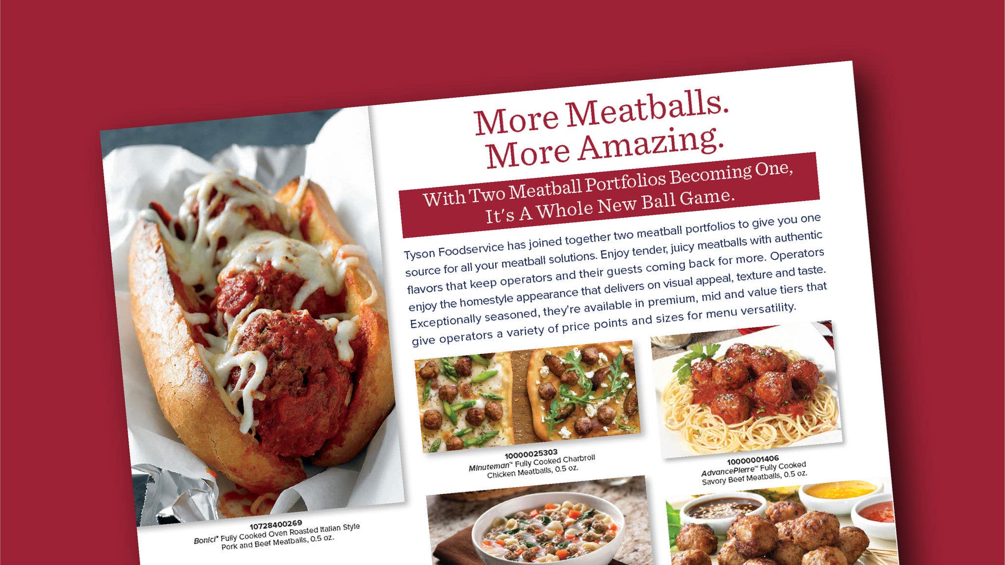 Meatball Sell Sheet
