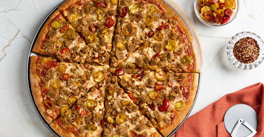 Fiery Arrabbiata Sausage and Peppers Pizza Recipe