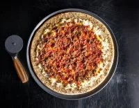 Everything Bagel Bacon & Steak Breakfast Pizza Recipe
