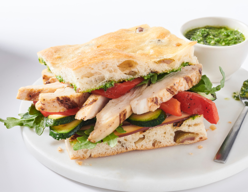 Focaccia Chicken Sandwich Recipe