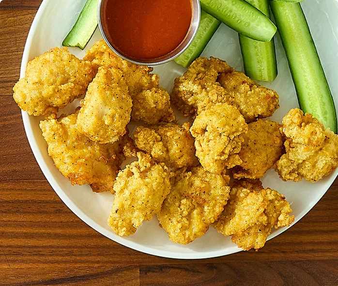 Fully Cooked Lightly Breaded Original Honey Chicken Breast Chunks