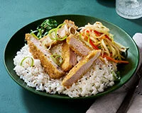 Filipino Pinipig Pork Bowl Recipe