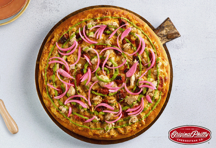 Butter Chicken Pizza 