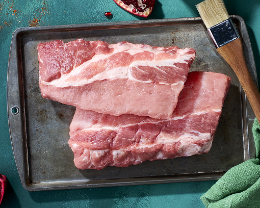 Pork baby back ribs