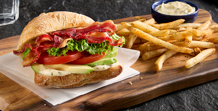 BLTA sandwich