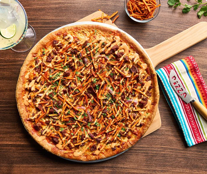 Chorizo Con Papas Pizza